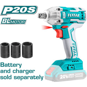 Total TIWLI20010 Li-Ion Impact Wrench W/o Battery & Charger - KHM Megatools Corp. Total TIWLI20010 Li-Ion Impact Wrench W/o Battery & Charger - KHM Megatools Corp.